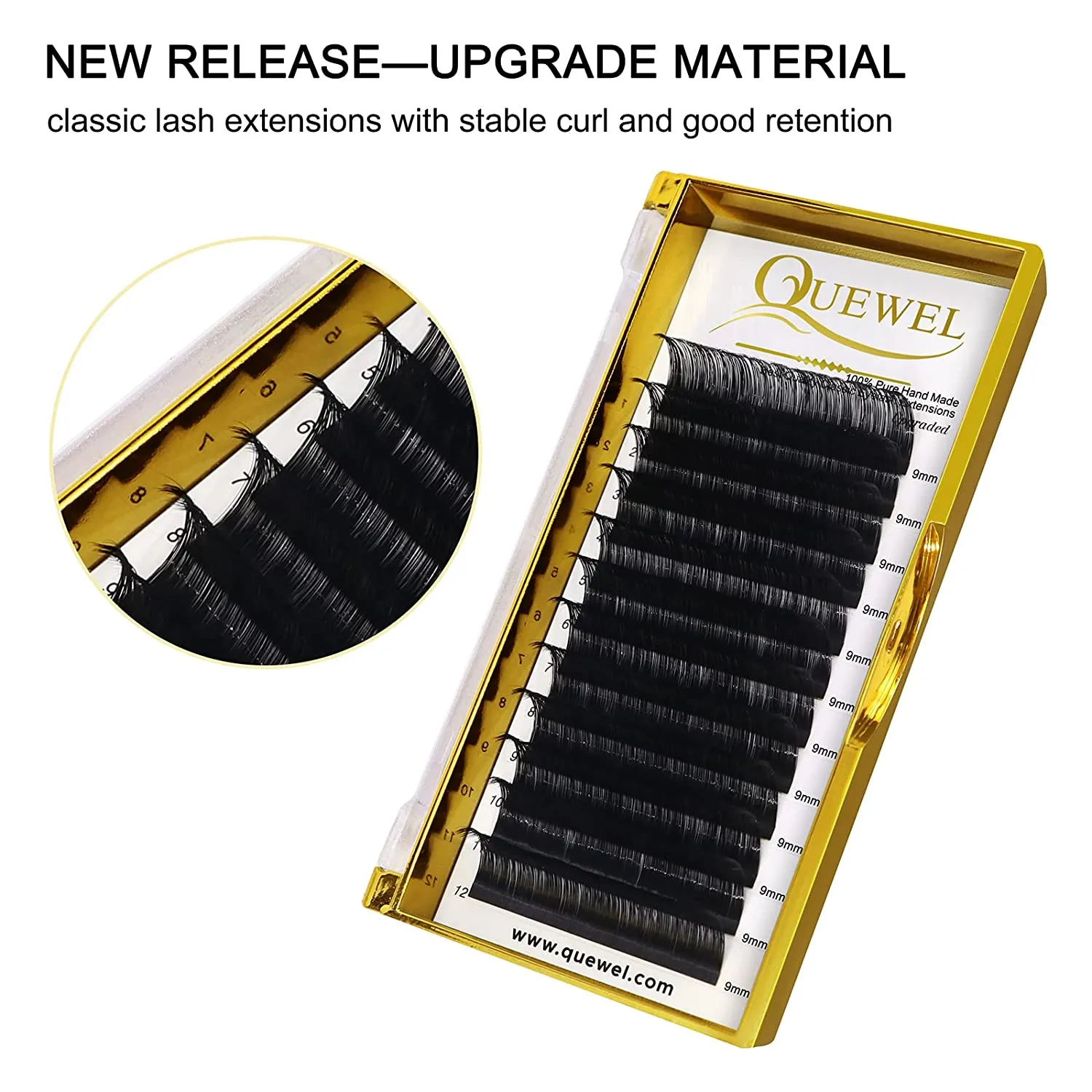 0.07mm Classic Lash Extensions JH series | Quewel®