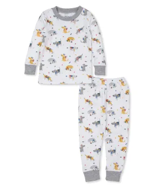 2 Piece Boys Pups On The Go Pajamas