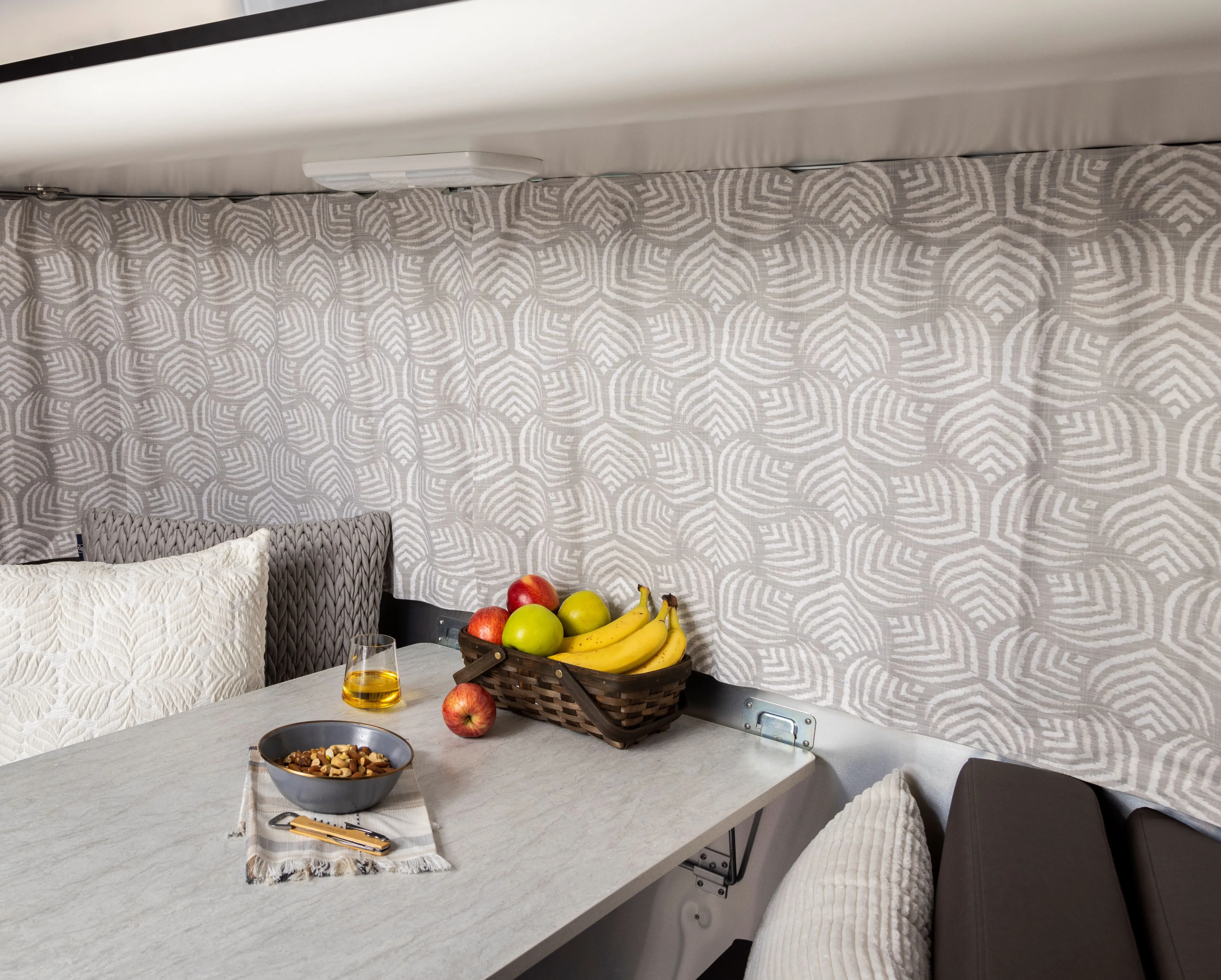 Airstream Printed Custom Curtains for Caravel Travel Trailers
