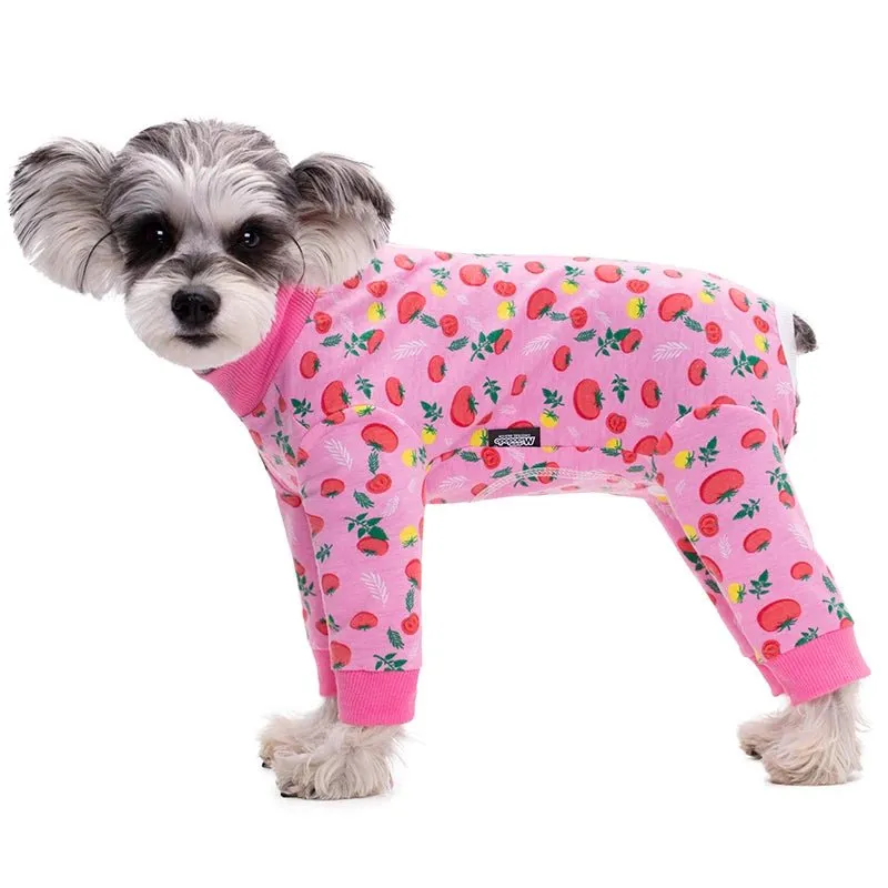 AnniePaw Cozy Anti-Lick Full Belly Recovery Suit for Dogs