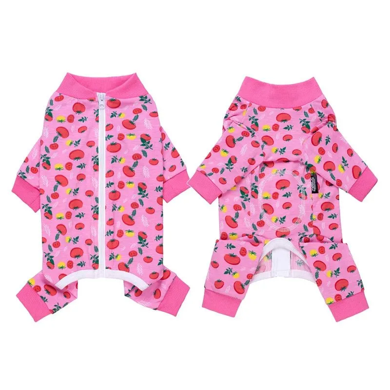 AnniePaw Cozy Anti-Lick Full Belly Recovery Suit for Dogs