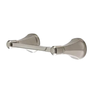 Arterra 8.28" Square Bar Toilet Paper Holder in Brushed Nickel