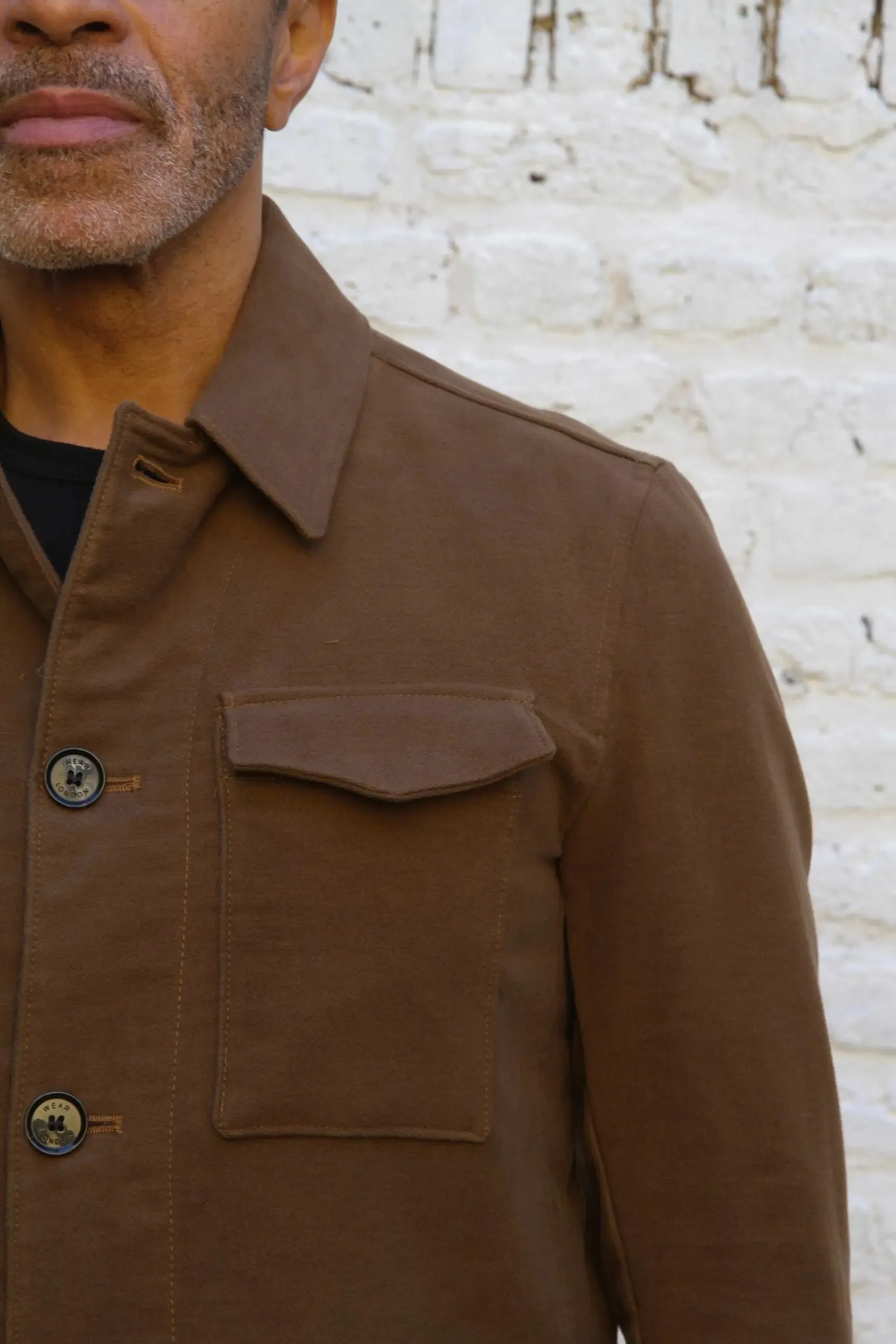 Baker Four Pocket Jacket - Camel Moleskin