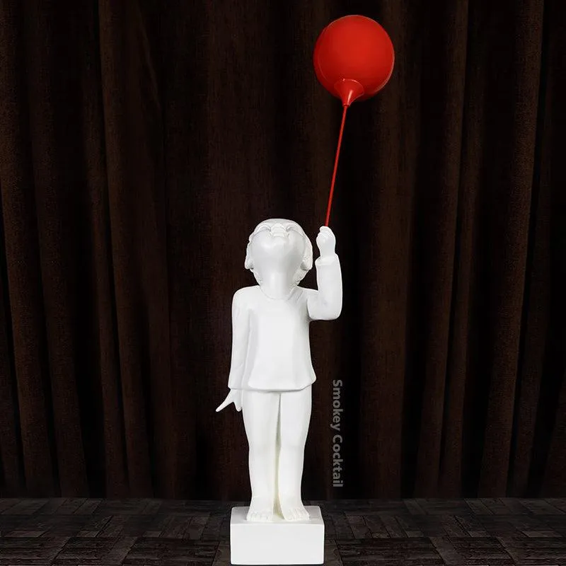 BALLOON BOY HANDMADE SCULPTURE