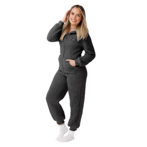 Baltimore Ravens NFL Womens Sherpa One Piece Pajamas