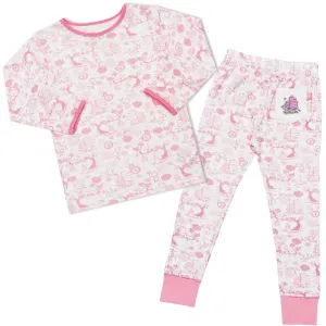 Bamboo long John Pyjamas- Oriental Girl