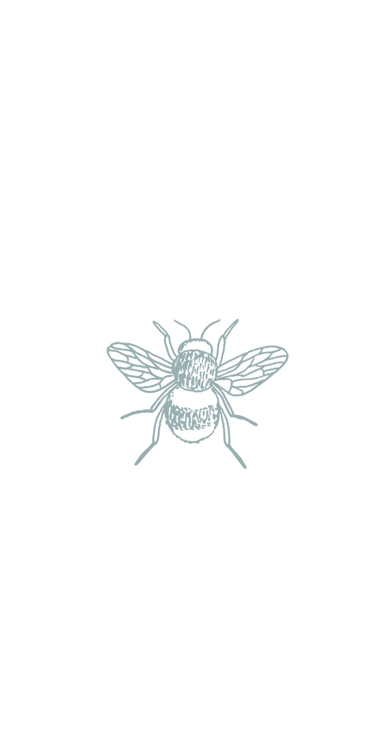 Bee Egg Blue - Printed Guest Towel