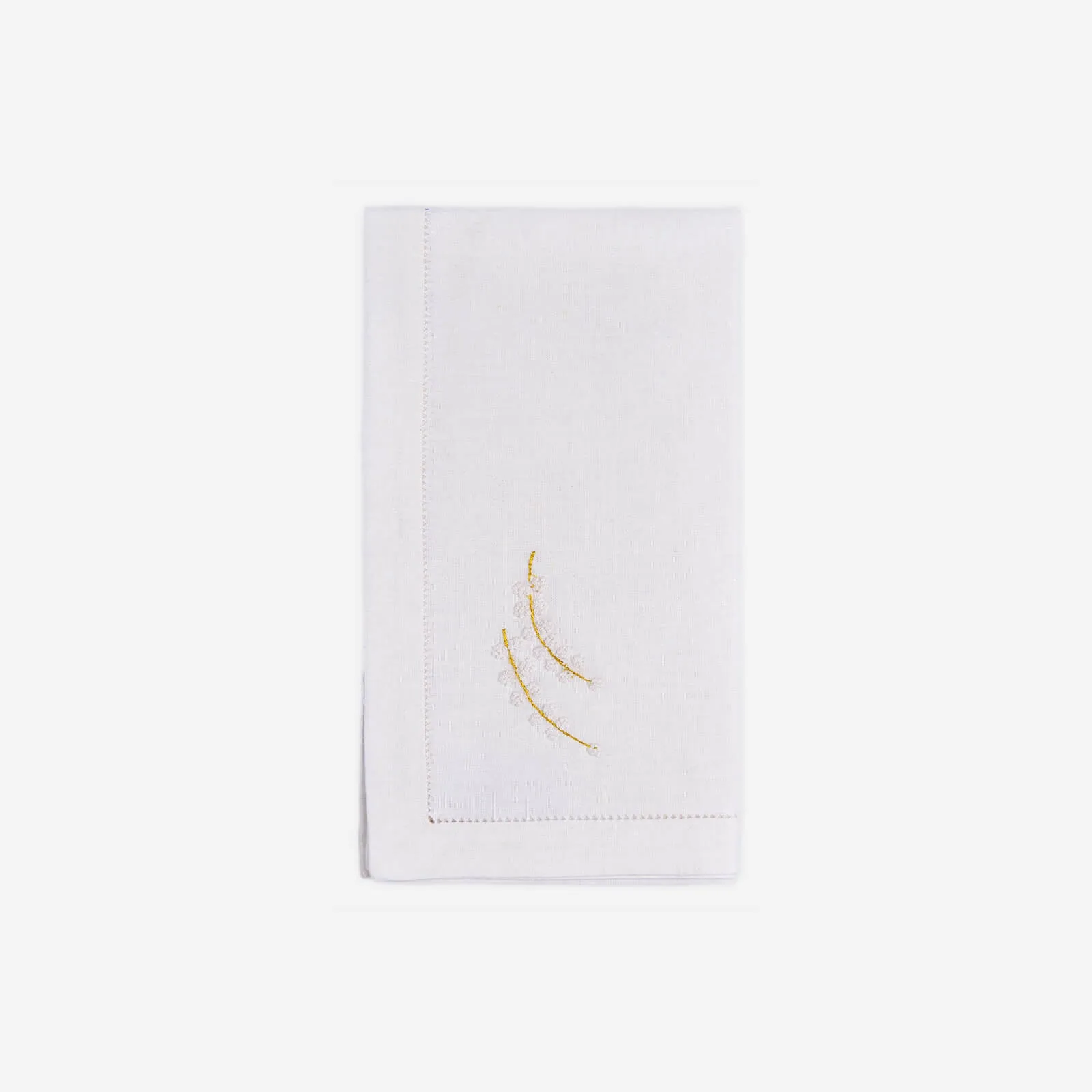 Blossom Hand-embroidered Dinner Napkin