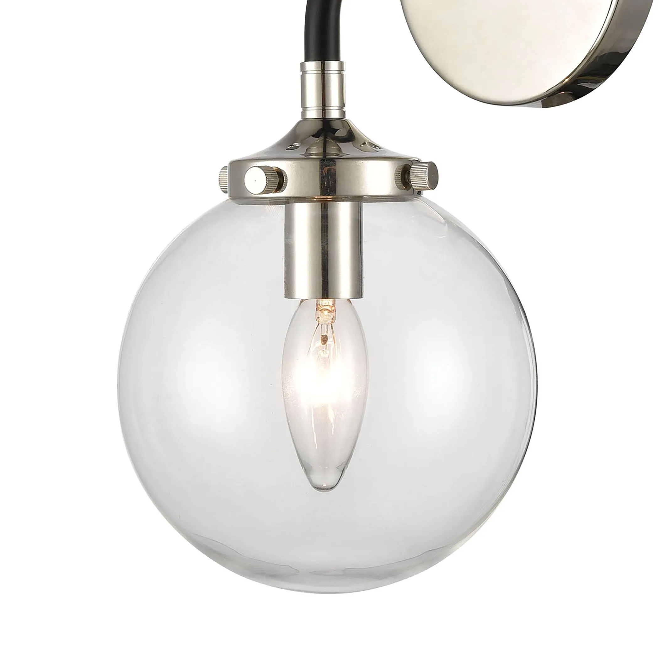 Boudreaux 12" 1 Light Sconce in Matte Black