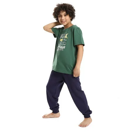 Boys' Summer Pajamas, Comfy & Trendy Styles - Green