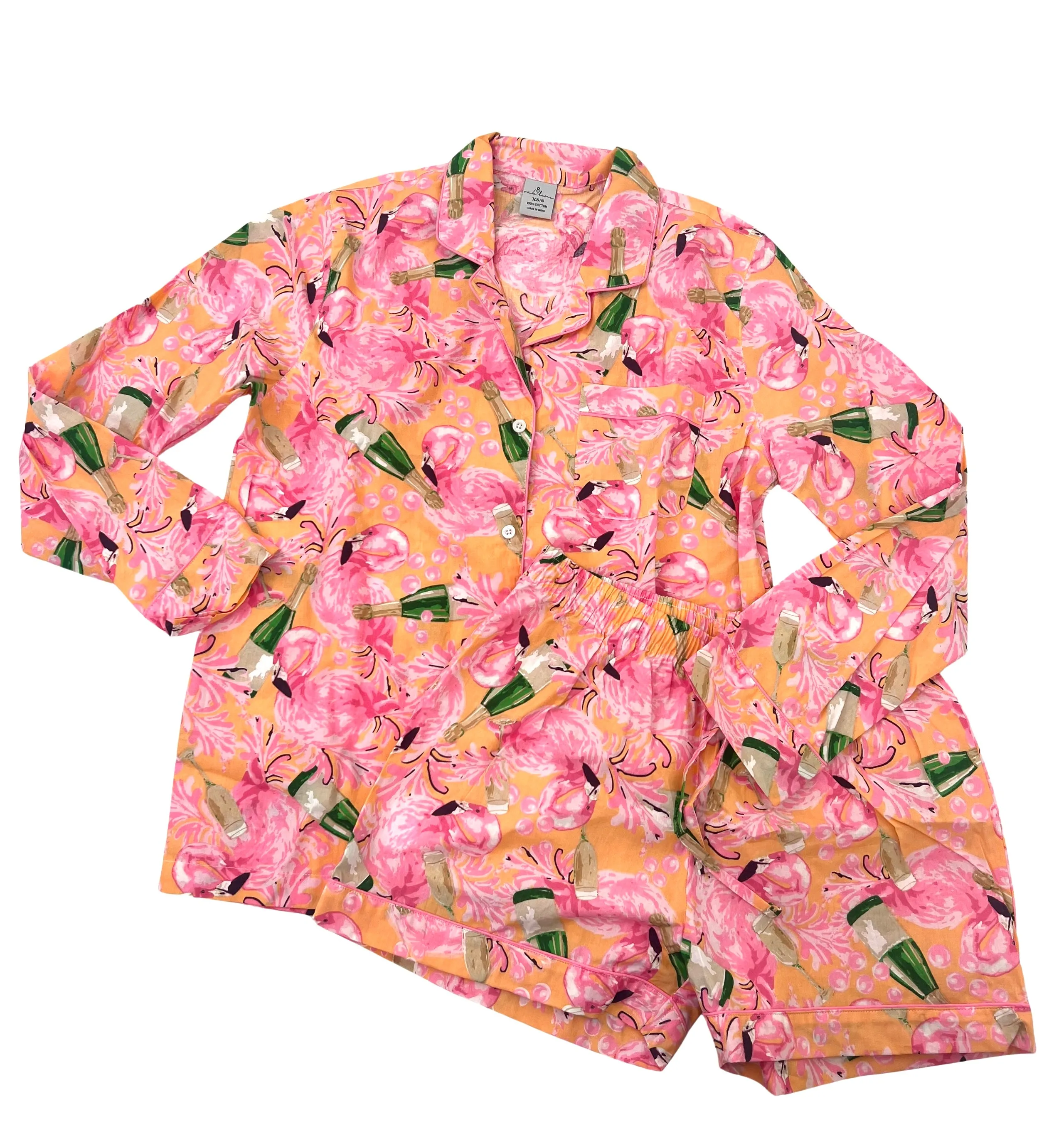 Bubble Flamingo PJ Set