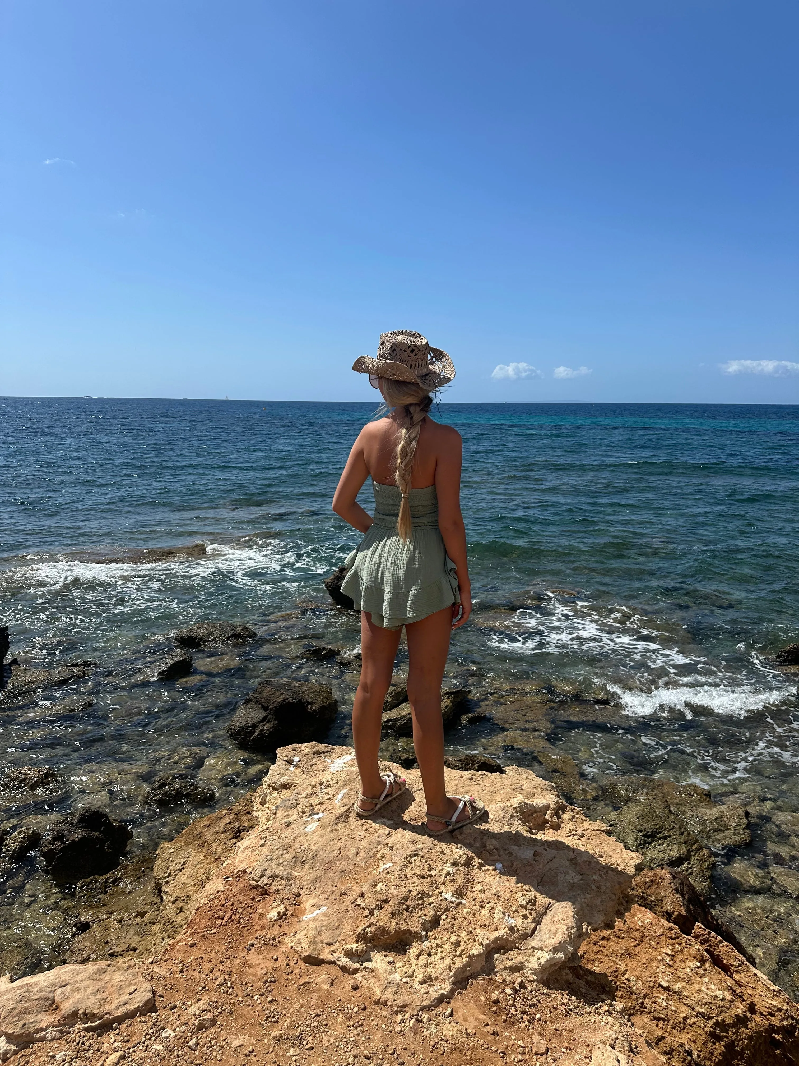CALA Playsuit in Olive