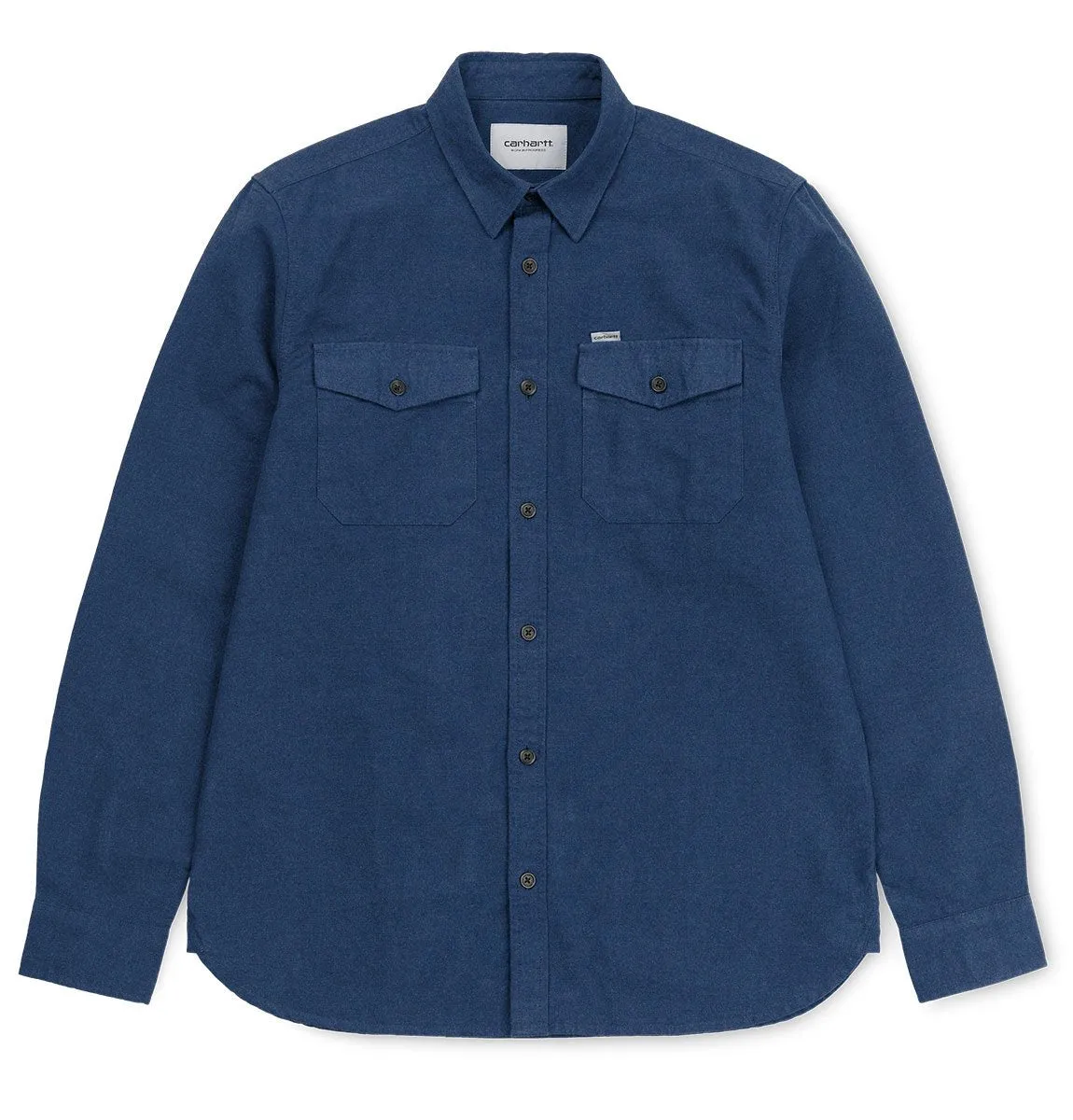 Carhartt WIP L/S Vendor Shirt – Blue Heather