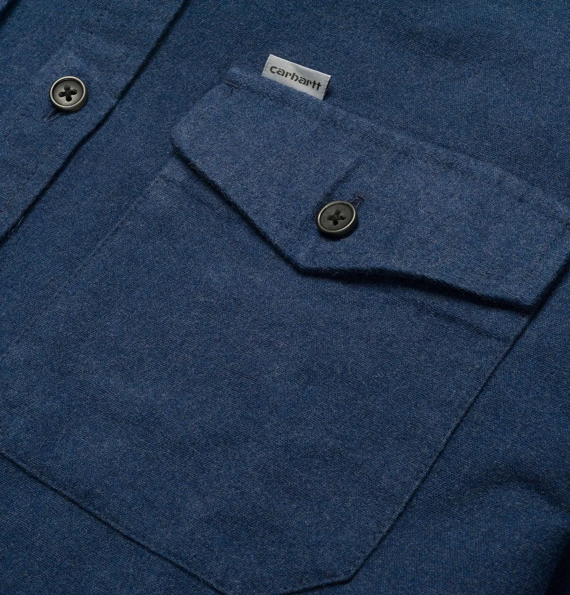 Carhartt WIP L/S Vendor Shirt – Blue Heather