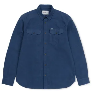 Carhartt WIP L/S Vendor Shirt – Blue Heather