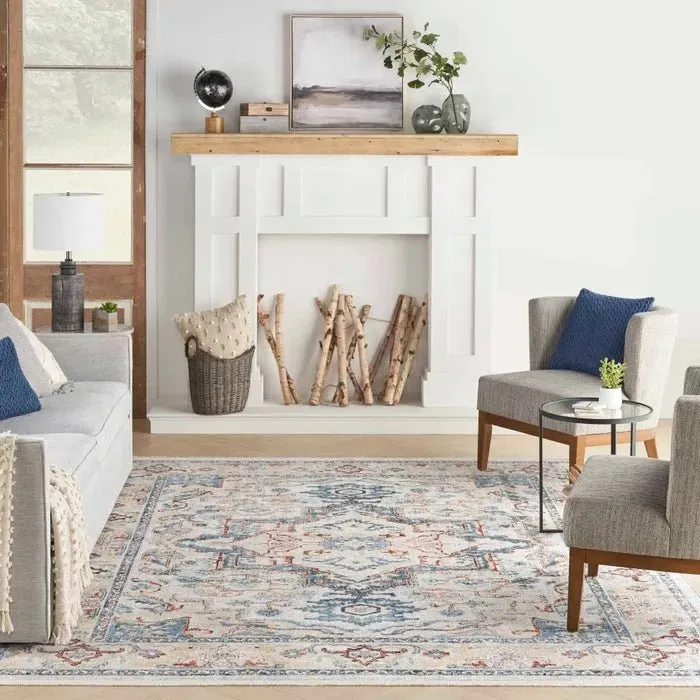 Carina CNA02 Blue/Multi Rug