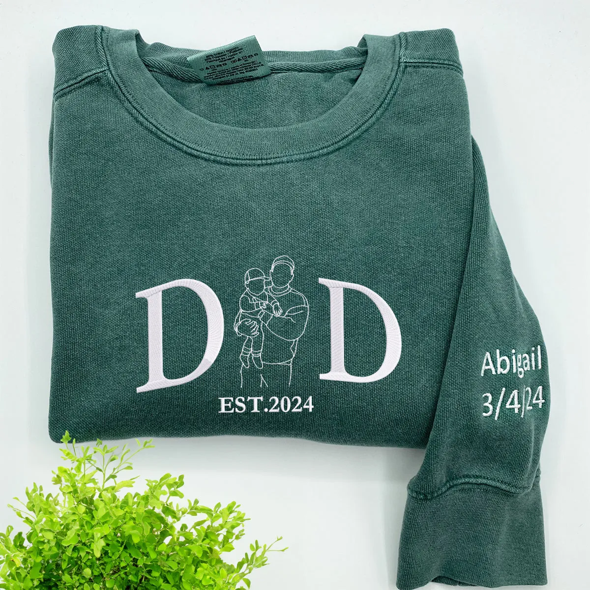 Comfort Color® Custom Embroidered Cool Dad Shirt