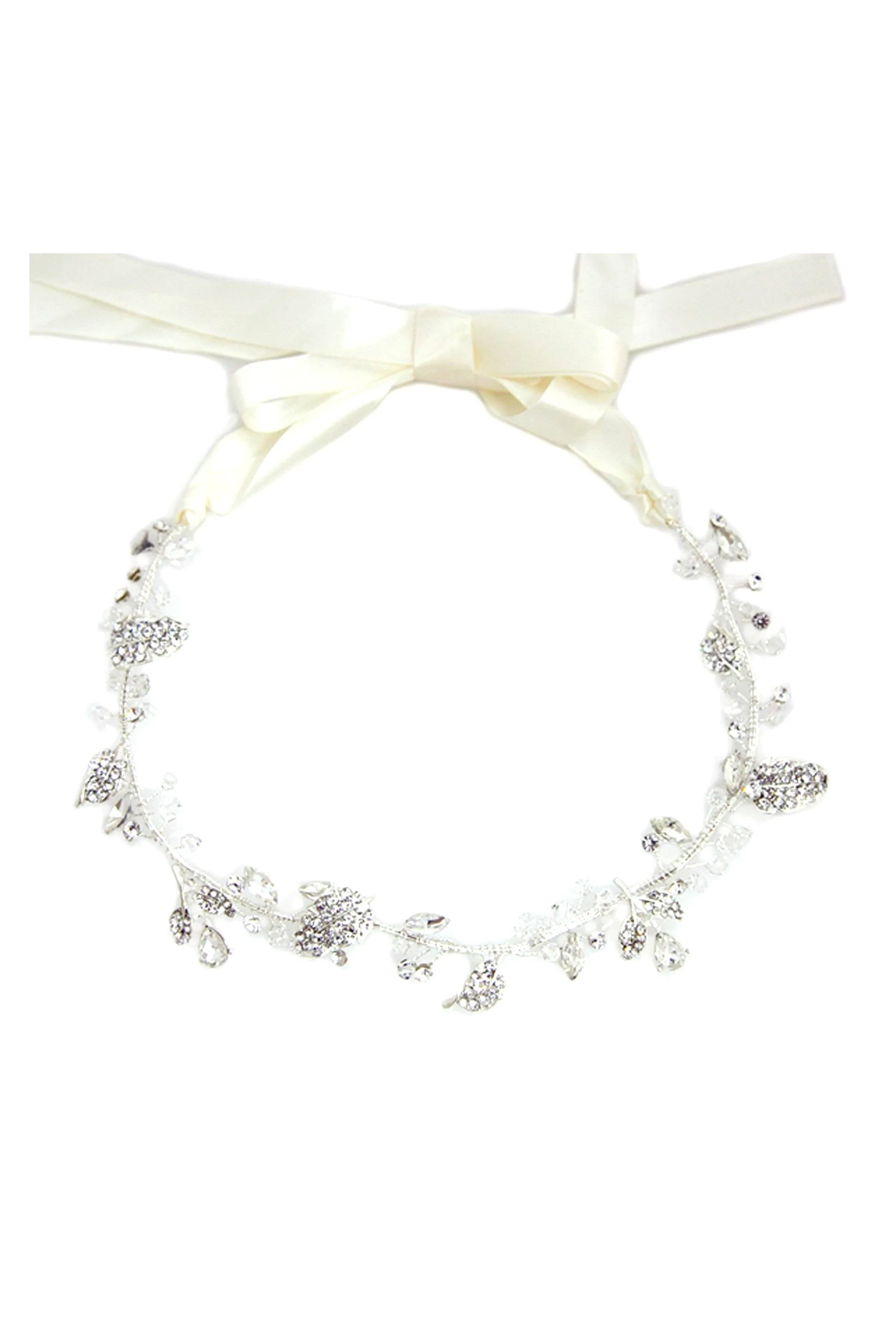 Crystal Bridal Hair Crown Vine