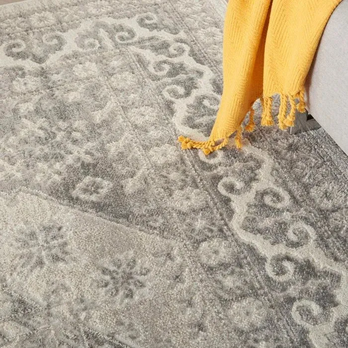 Cyrus CYR05 Ivory Rug