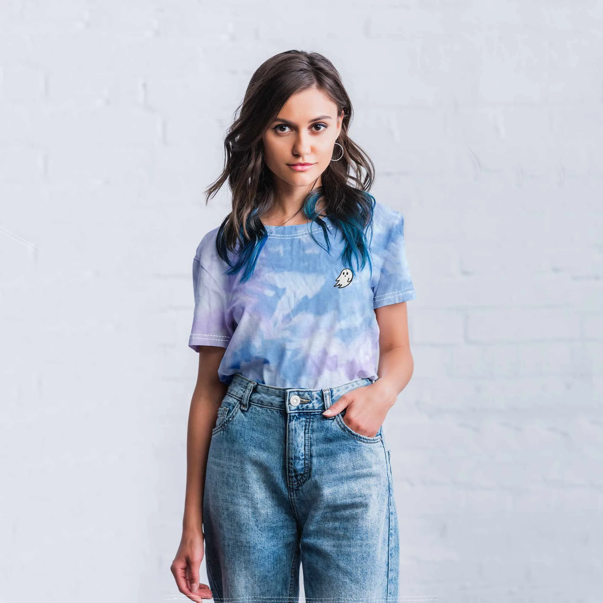 Dalix Tie Dye Ghost Tee