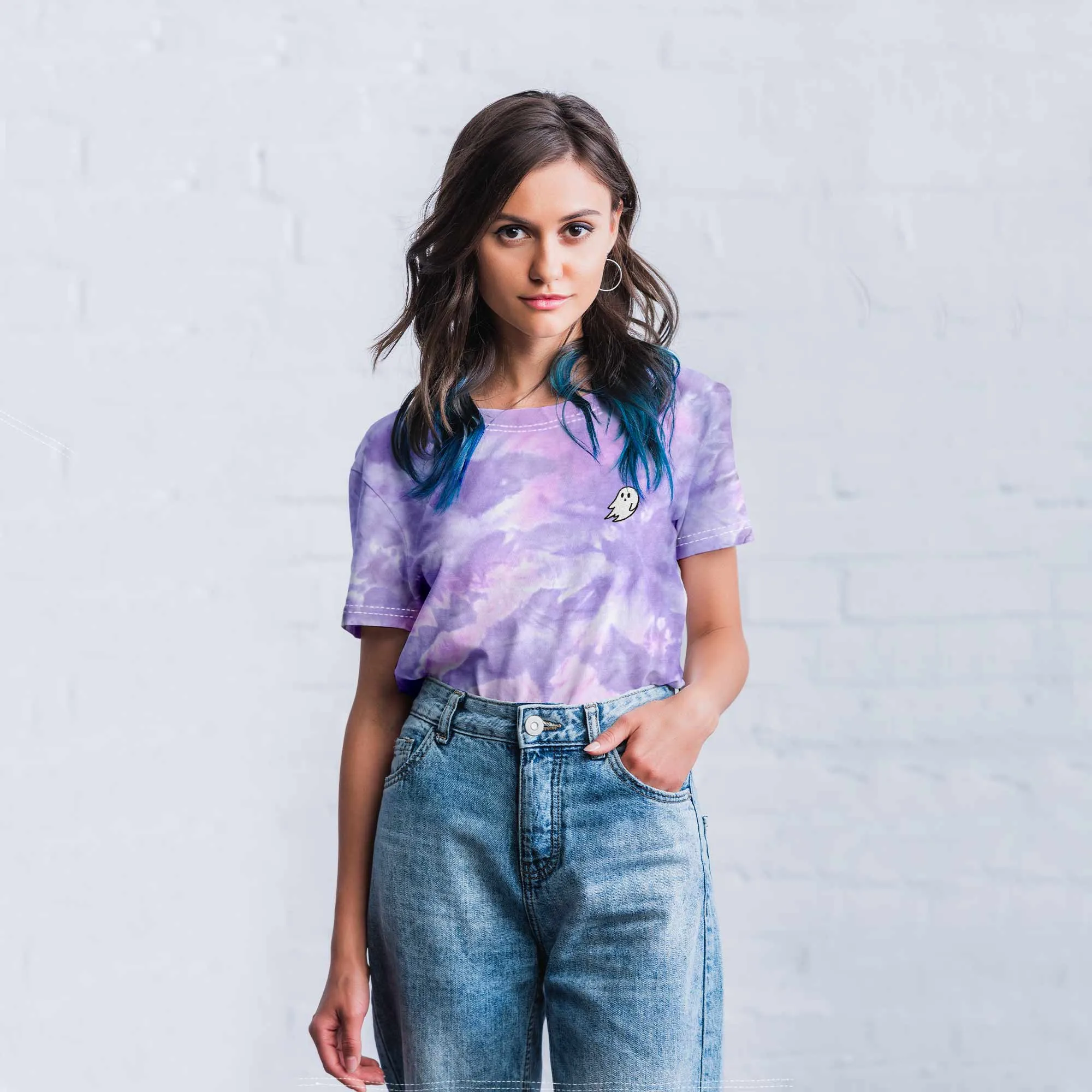 Dalix Tie Dye Ghost Tee
