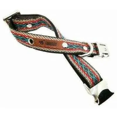 Designer Paws: Stylish Handcrafted Cotton Collar for Medium Dogs
