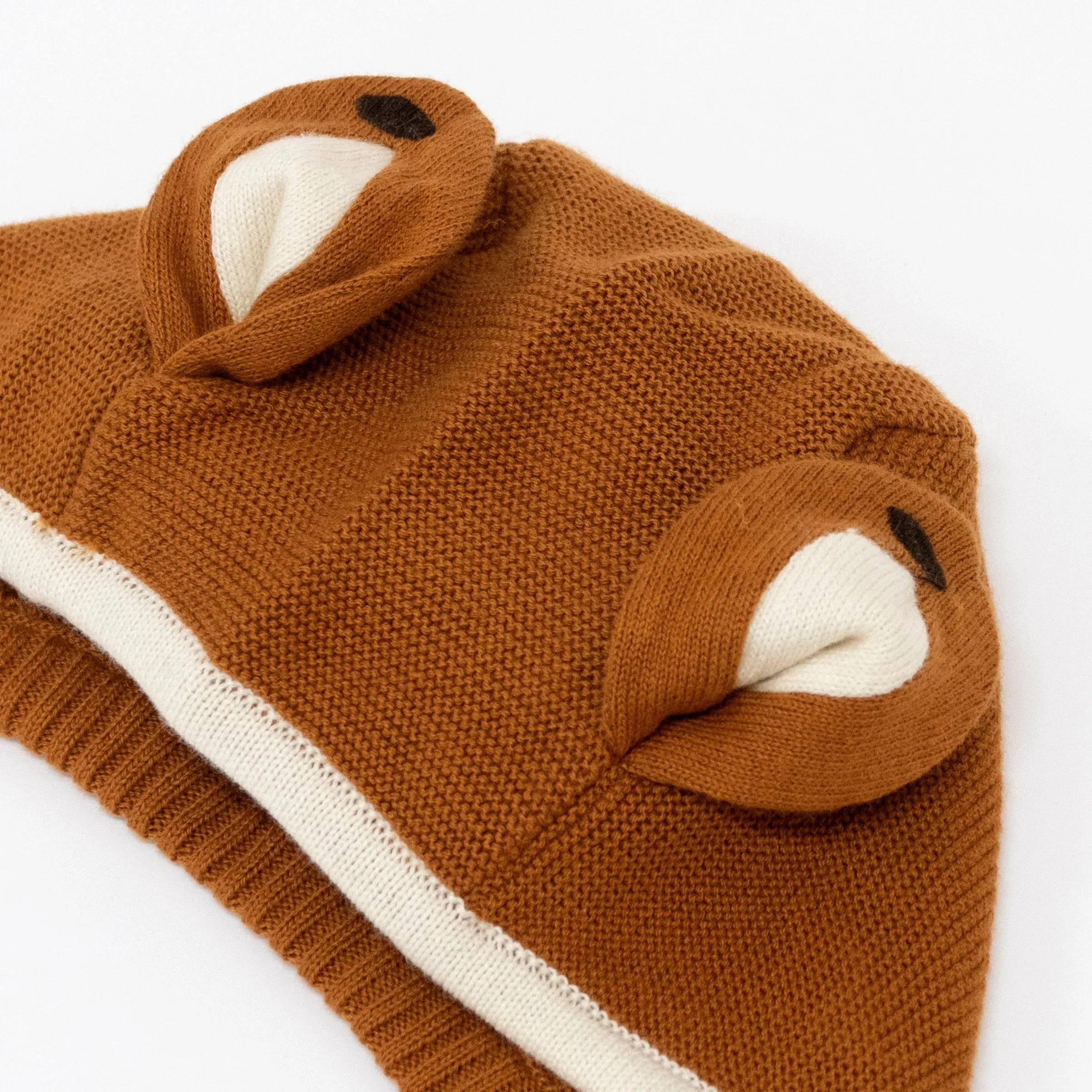 Fox Bonnet & Booties Set