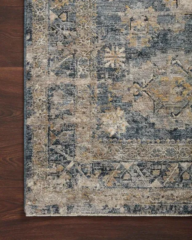 Gaia GAA-02 Denim/Taupe Rug