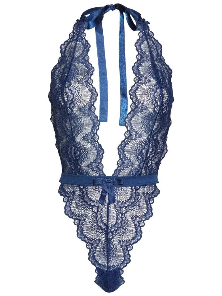 High Leg Blue Teddy