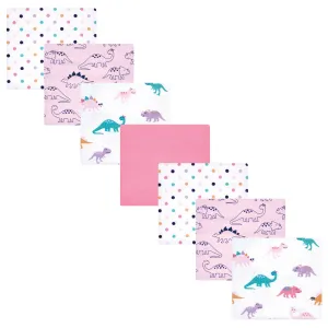 Hudson Baby Cotton Flannel Receiving Blankets Bundle, CuteASaurus