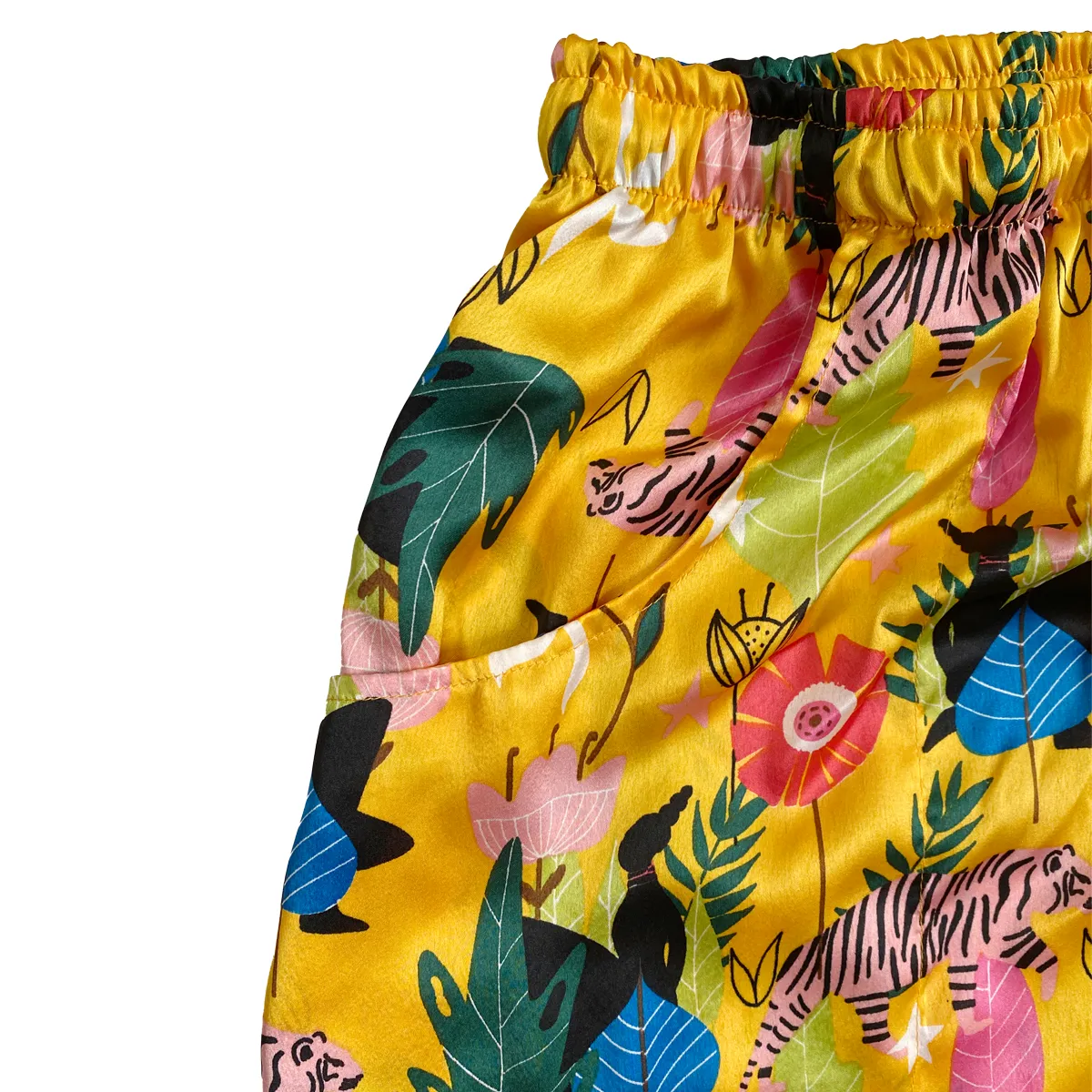 Island Empress Satin Cami   Shorts 2-Piece Set