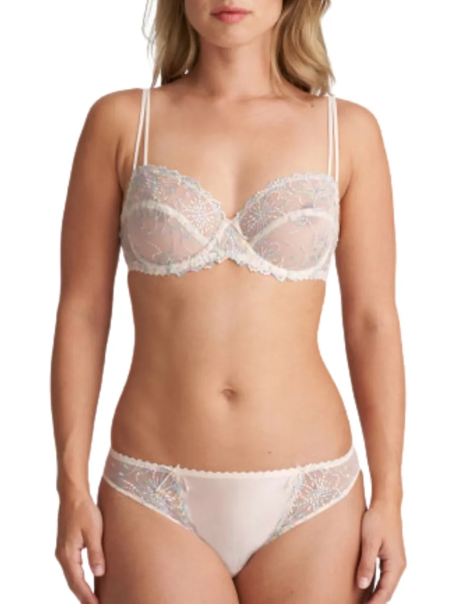 Jane Horizontal Seam Balcony Bra - Boudoir Cream