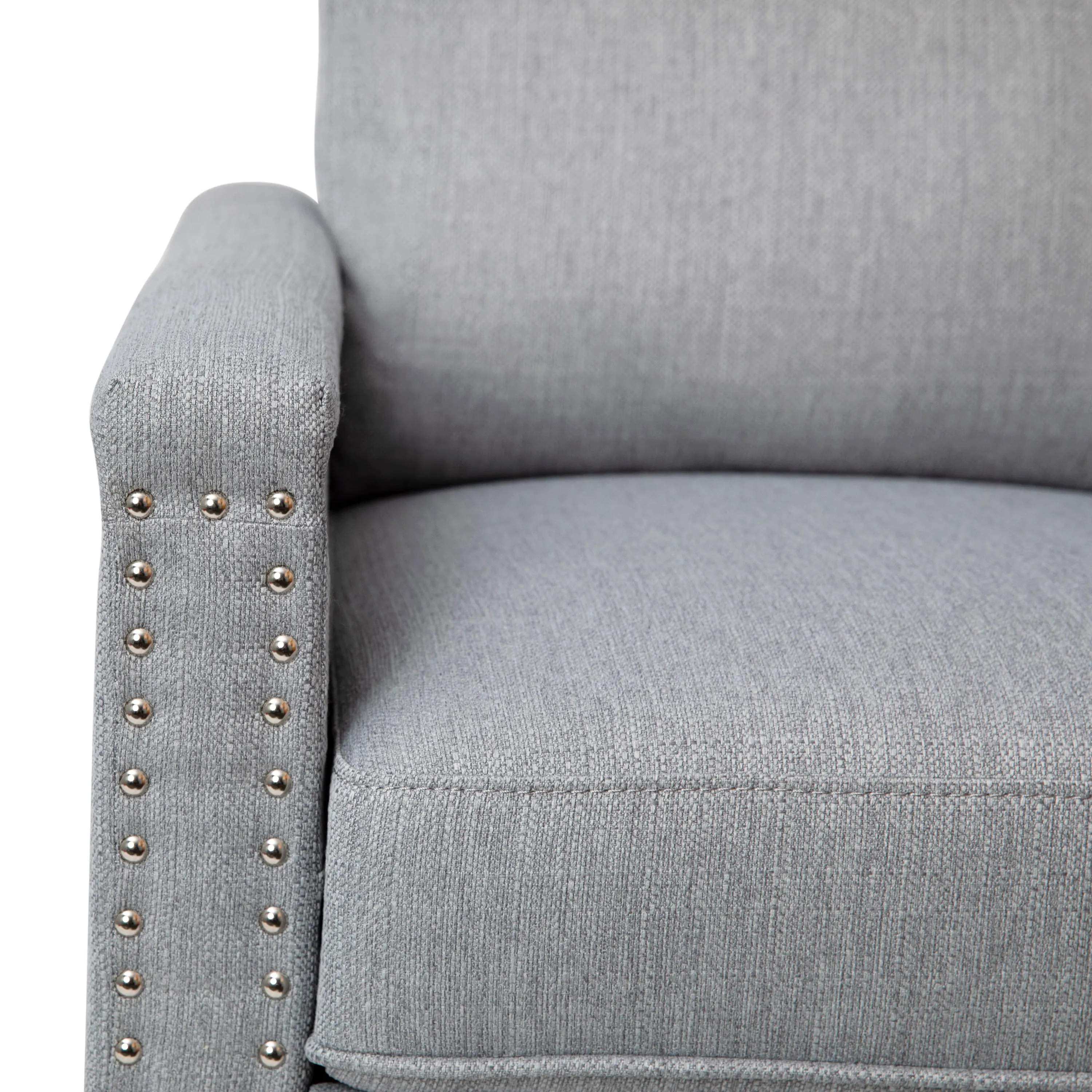 Light Gray Push Back Recliner BO-BS7003-LGY-GG