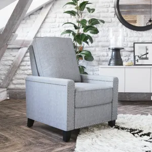 Light Gray Push Back Recliner BO-BS7003-LGY-GG