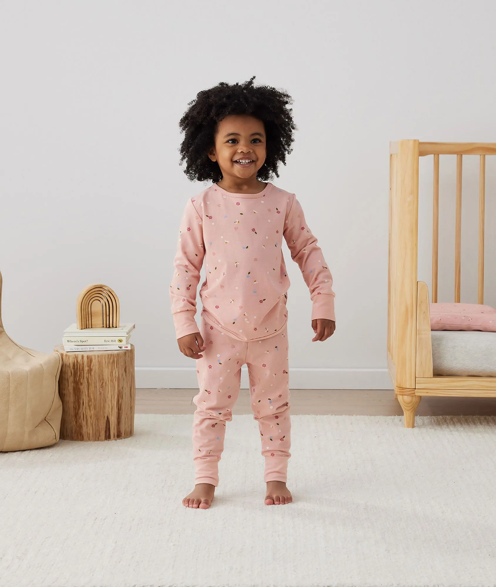 Long Sleeve Pajamas 0.2 TOG Daisies