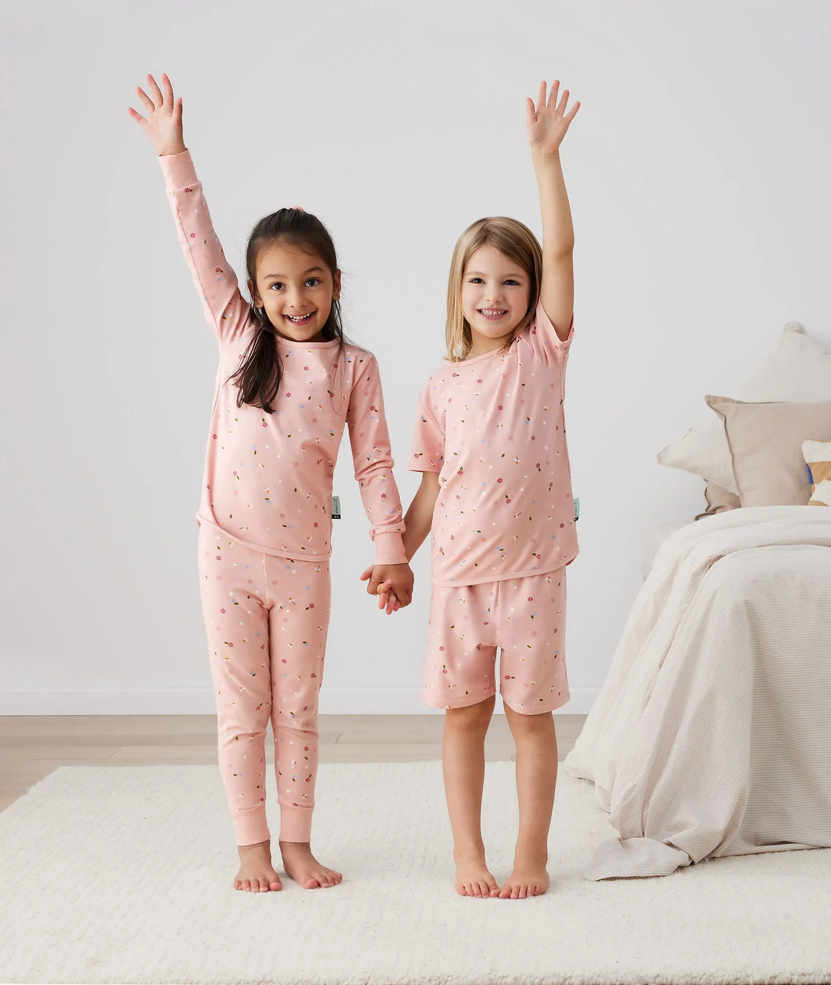 Long Sleeve Pajamas 0.2 TOG Daisies