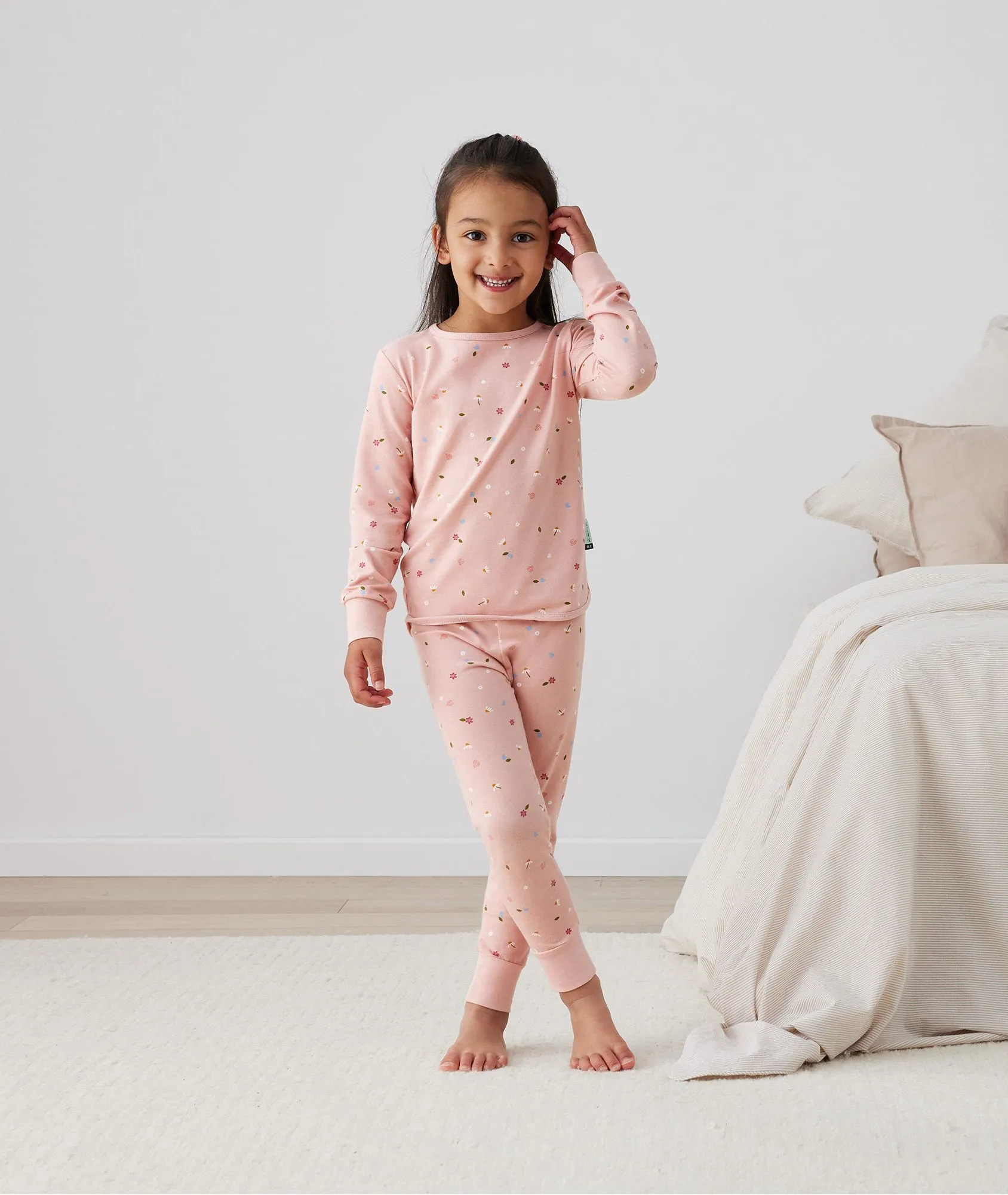 Long Sleeve Pajamas 1.0 TOG Daisies
