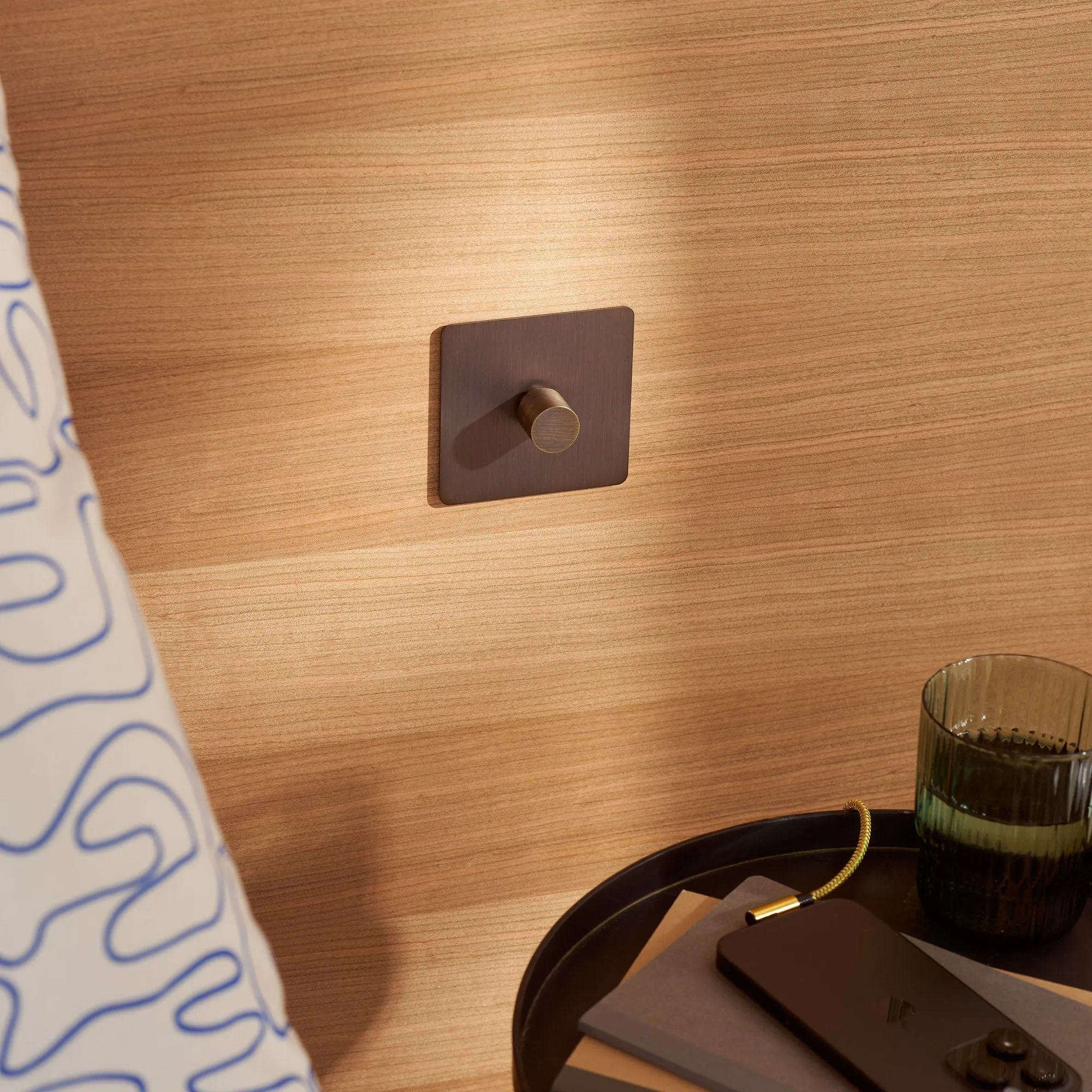 MAXWELL 2G Smooth Dimmer Light Switch - Antique Brass