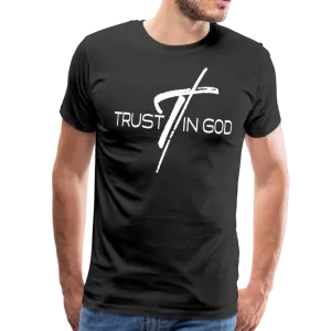 Men's T-Shirt, Trust In God Short Sleeve Graphic Tee
