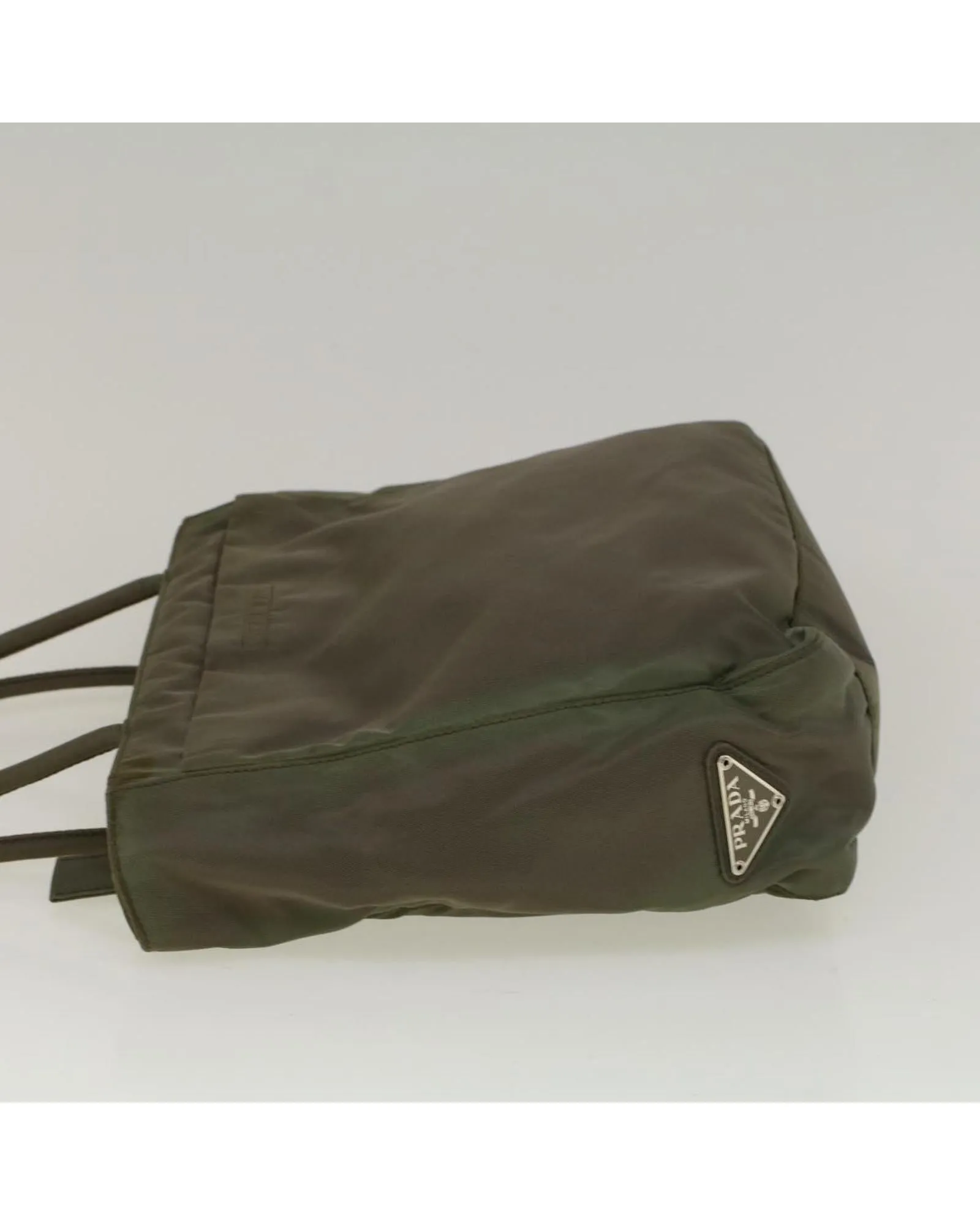 Nylon Gray Hand Bag - Authentic Prada