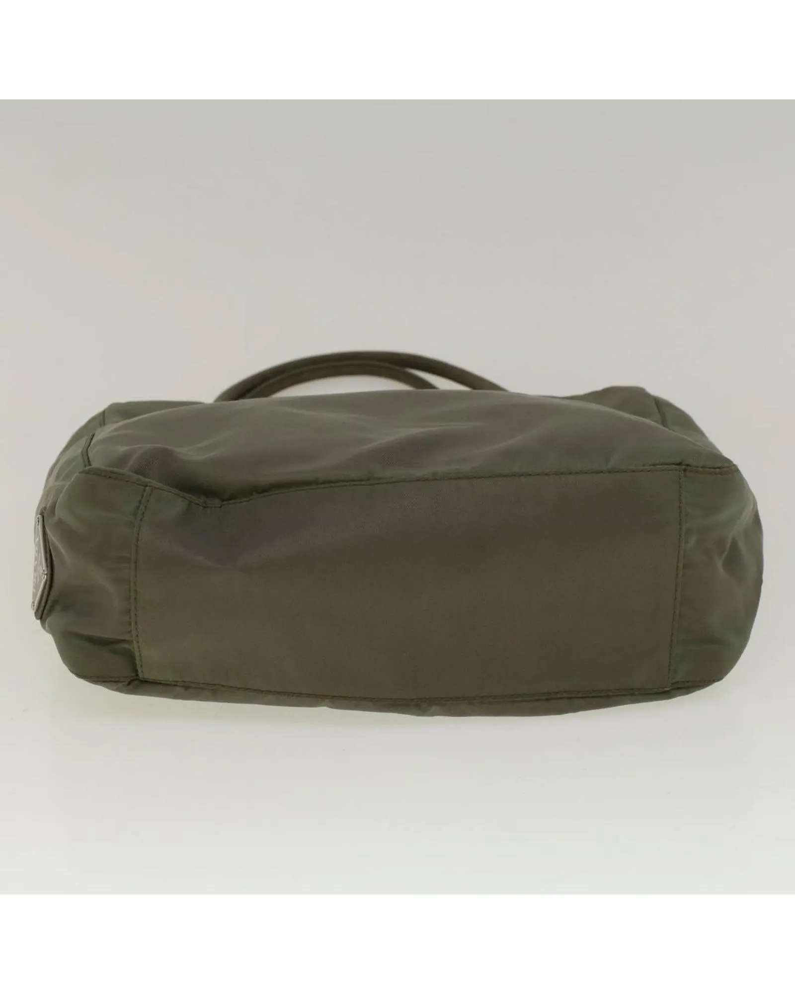 Nylon Gray Hand Bag - Authentic Prada