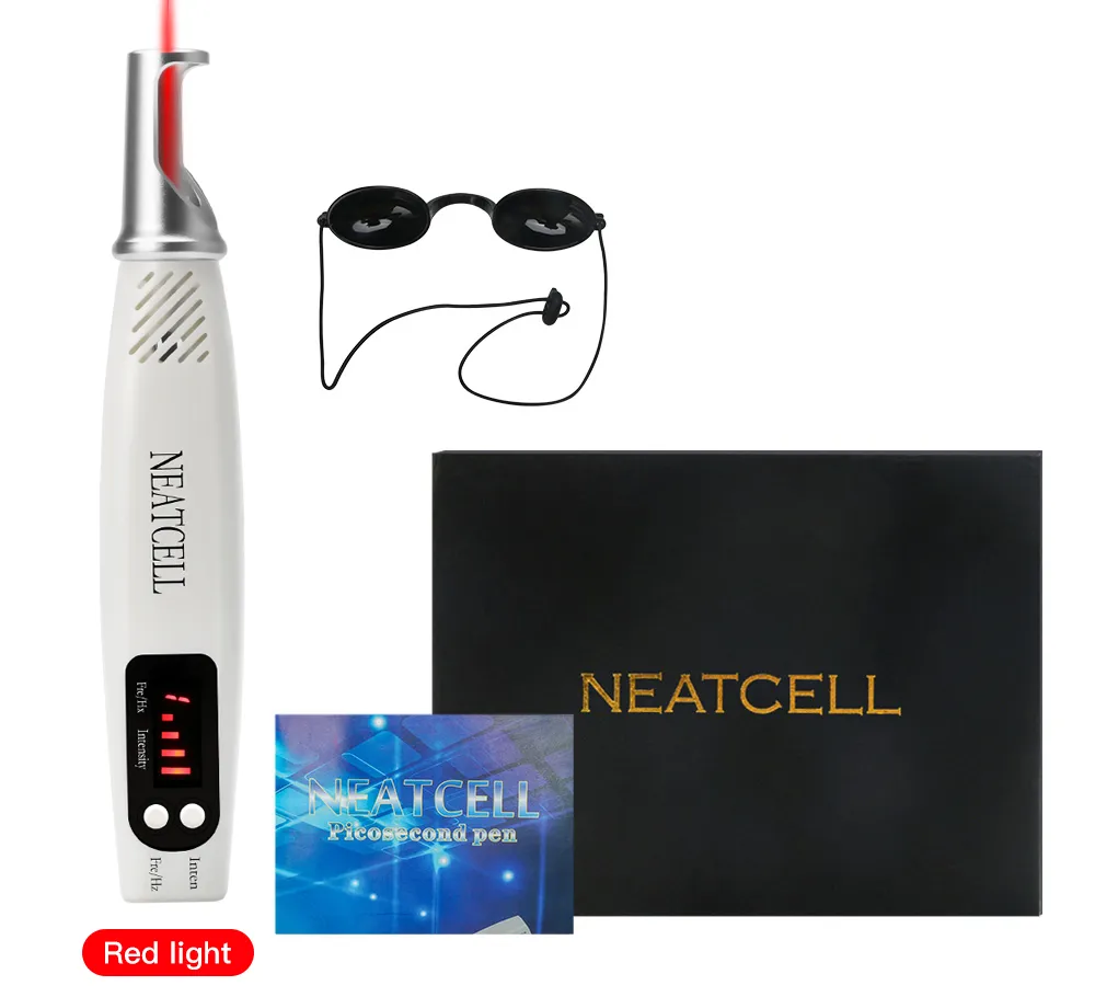 Picosecond Laser Pen Blue Light Therapy Pigment Tattoo Scar Mole Freckle Removal Dark Spot Remover Machine Skin Care Device
