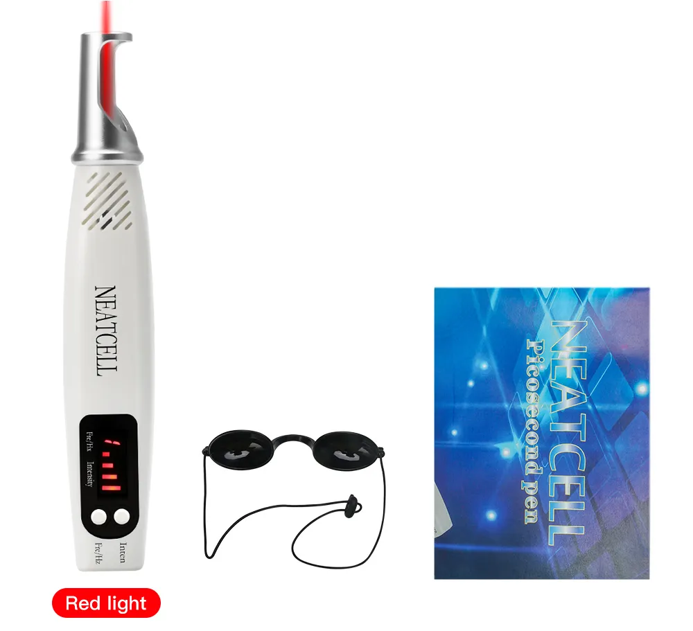 Picosecond Laser Pen Blue Light Therapy Pigment Tattoo Scar Mole Freckle Removal Dark Spot Remover Machine Skin Care Device