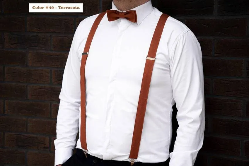 Piggy Pink Linen Bow Tie - Playful Elegance for Every Occasion