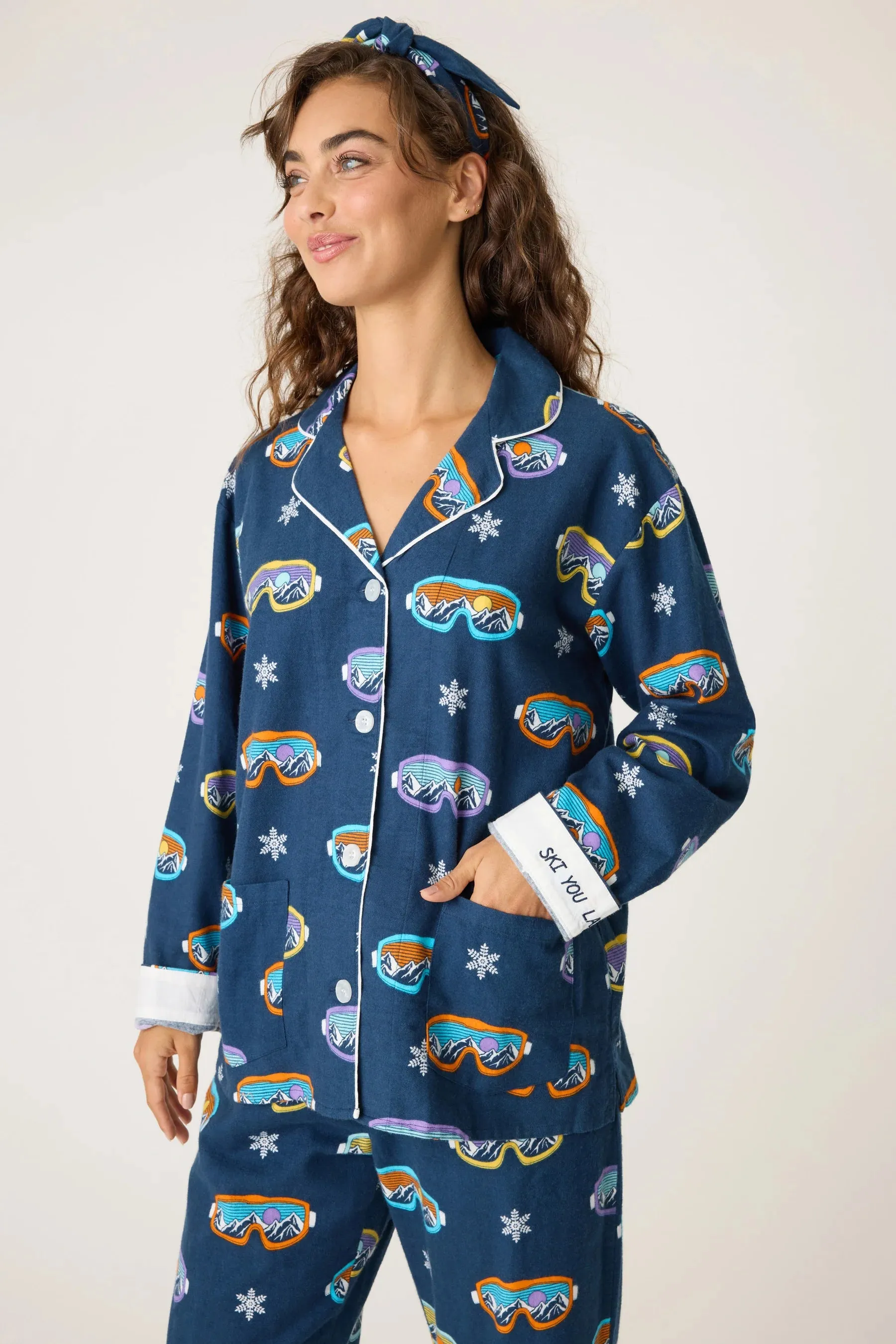 PJ Flannel Ski You Later