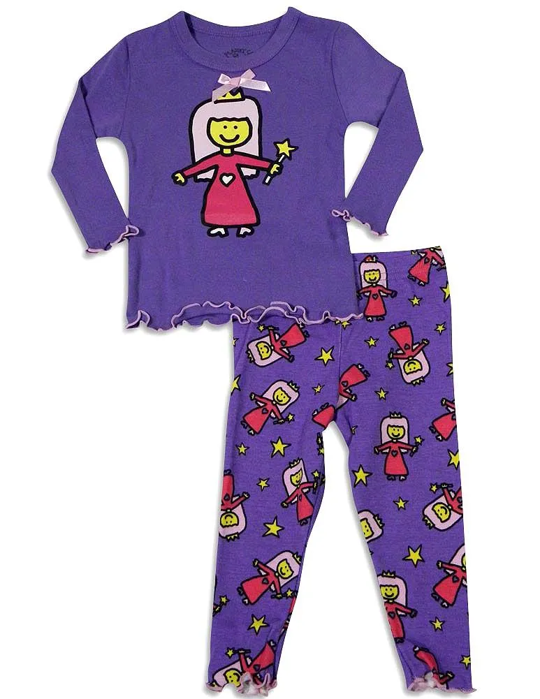 Planet Color by Todd Parr - Baby Girls Long Sleeve Heart Pajamas