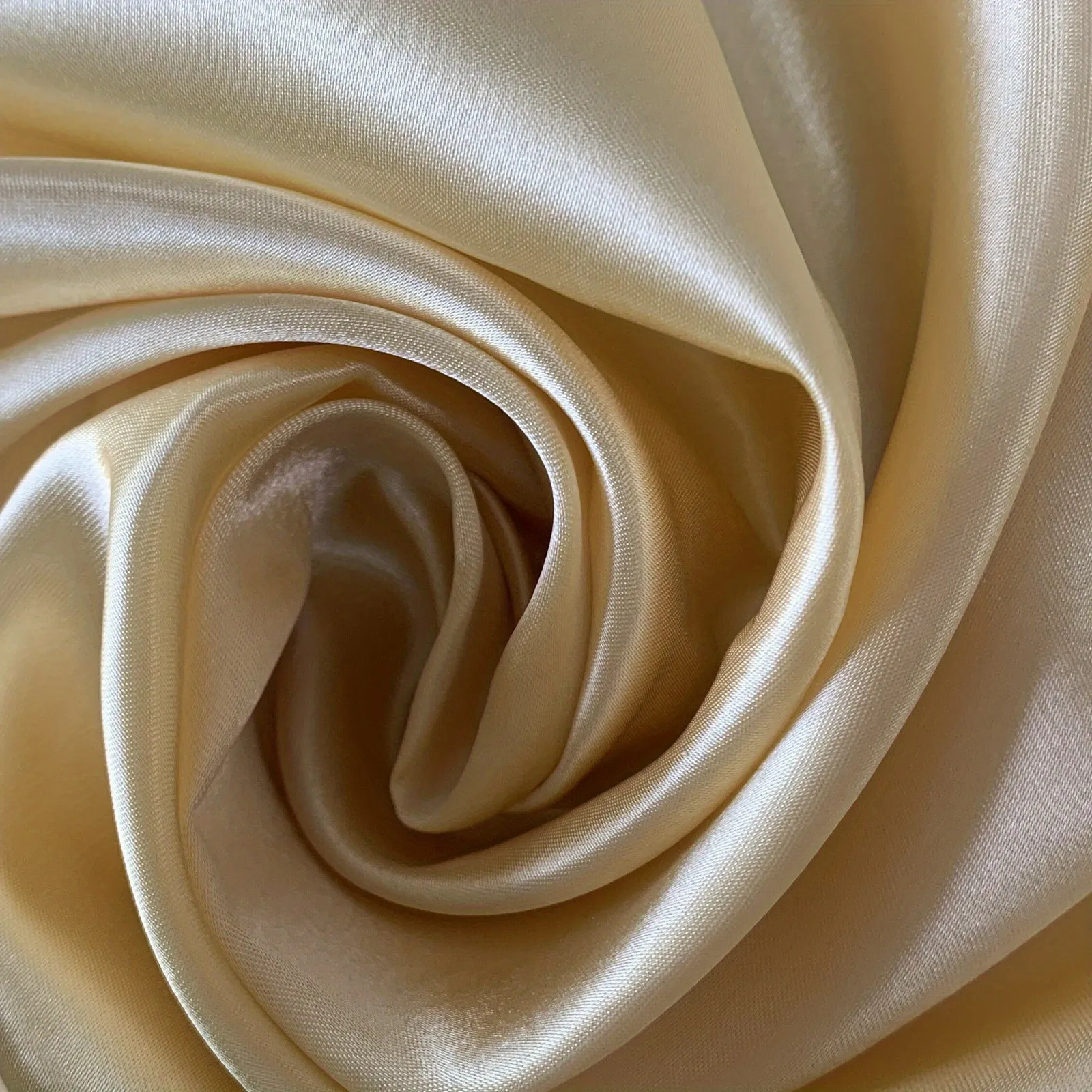 Premium Silk Satin Fabric for Wedding Dress Decoration
