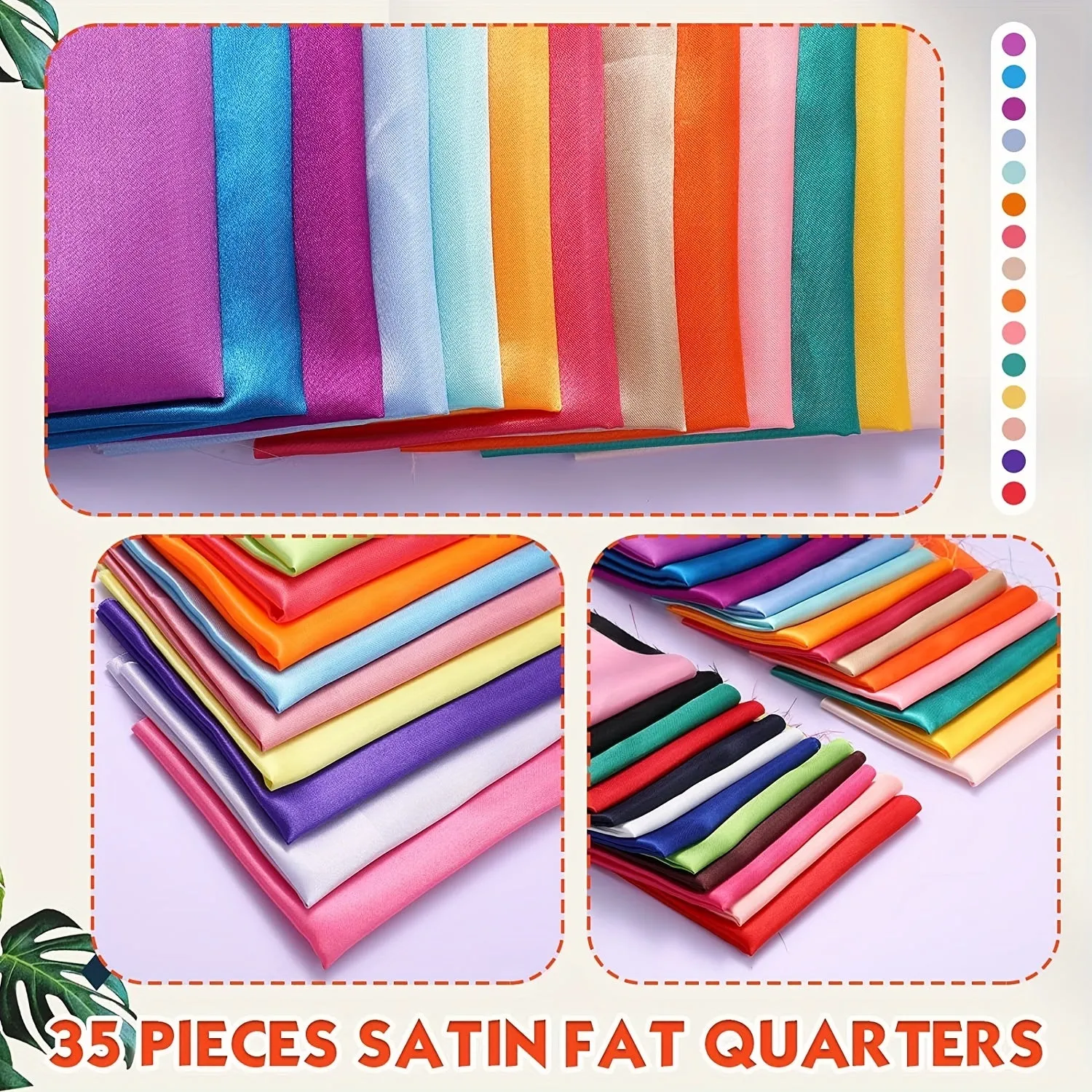 Premium Silk Satin Fabric for Wedding Dress Decoration