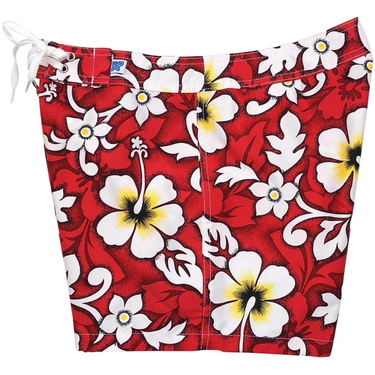 "Charm School" Girls Board Shorts - 5" Inseam (Red OR Blue)