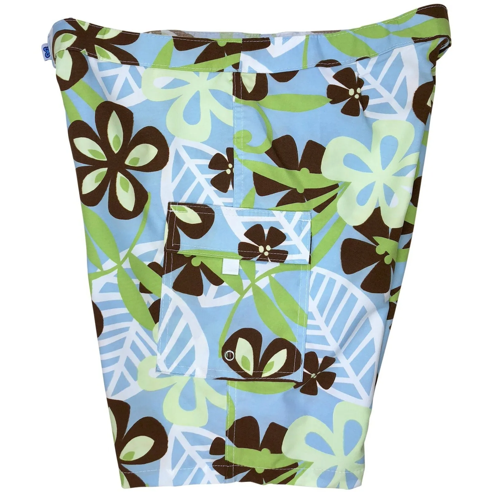 "License to Chill" (Blue) Womens Board/Swim Shorts - 11"